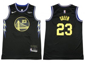 Golden State Warriors #23 Draymond Green Black 75th City Edition Swingman Jersey