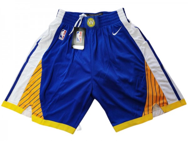 Golden State Warriors Blue Basketball Shorts