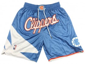 Los Angeles Clippers Light Blue City Edition Basketball Shorts