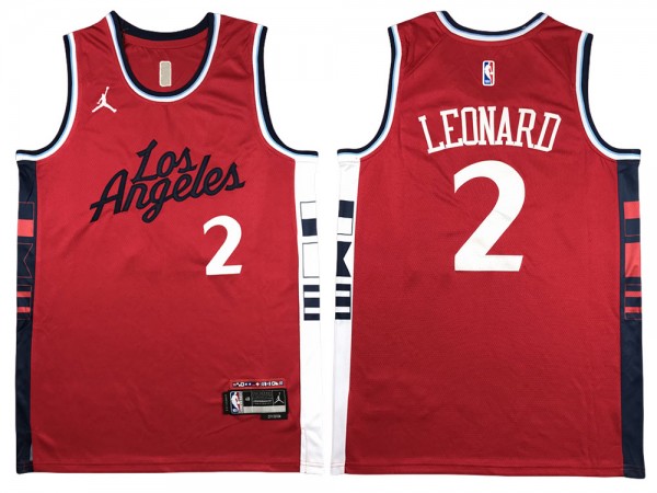 Los Angeles Clippers #2 Kawhi Leonard Red 2024/25 Swingman Jersey