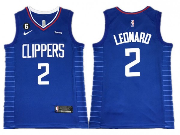 Los Angeles Clippers #2 Kawhi Leonard 2023 Blue Jersey