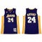 Los Angeles Lakers #24 Kobe Bryant Purple 60TH Throwback Jersey