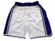 Los Angeles Lakers White Basketball Shorts