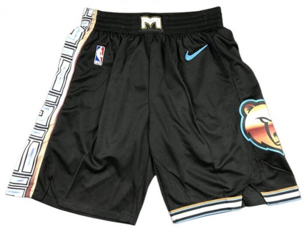 Memphis Grizzlies 2022/23 Black City Edition Basketball Shorts