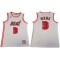 M&N Miami Heat #3 Dwyane Wade White Hardwood Classic Jersey