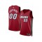 Custom Miami Heat Red Statement Edition Jersey