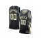 Custom Milwaukee Bucks Black Statement Edition Jersey