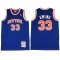 M&N New York Knicks #33 Patrick Ewing Blue 1991/92 Hardwood Classics Jersey