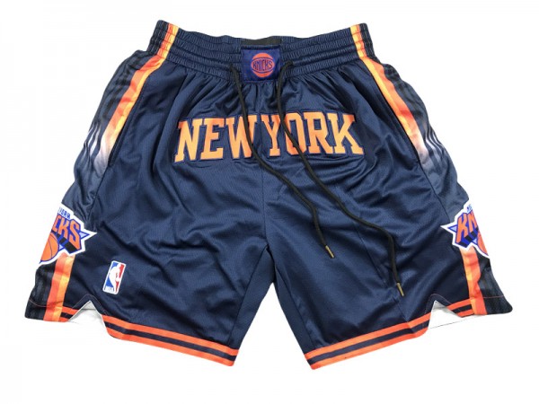 New York Knicks Navy Statement Edition Shorts