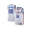 Custom Oklahoma City Thunder White 2022/23 Association Edition Swingman Jersey
