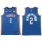 Oklahoma City Thunder #2 Shai Gilgeous-Alexander Blue Swingman Jersey