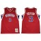 M&N Philadelphia 76ers #3 Allen Iverson Red 1996/97 Hardwood Classics Jersey