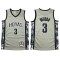 M&N Georgetown Hoyas #3 Allen Iverson Gray Throwback Jersey