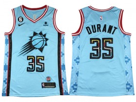 Phoenix Suns #35 Kevin Durant 2022/23 Teal City Edition Swingman Jersey