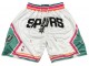 San Antonio Spurs White City Edition Basketball Shorts