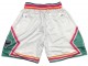 San Antonio Spurs White City Edition Basketball Shorts