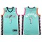 San Antonio Spurs #1 Victor Wembanyama 2022-23 Turquoise City Edition Jersey