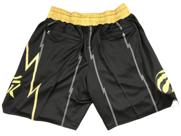 Toronto Raptors Black City Edition Basketball Shorts