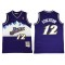 M&N Utah Jazz #12 John Stockton Purple 1996/97 Hardwood Classic Jersey