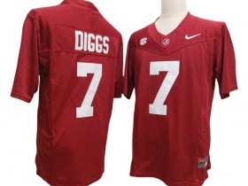 Alabama Crimson Tide #7 Trevon Diggs Red Vapor F.U.S.E. Limited Jersey