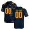 Custom NCAA California Golden Bears Navy College Football Jersey