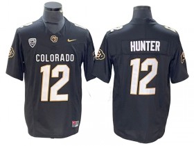 NCAA Colorado Buffaloes #12 Travis Hunter Black Vapor F.U.S.E. Limited Jersey