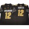 Colorado Buffaloes #12 Travis Hunter Black/Gold Vapor F.U.S.E. Limited Jersey