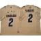 Colorado Buffaloes #2 Shedeur Sanders Gold Vapor F.U.S.E. Limited Jersey