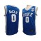 NCAA Duke Blue Devil #0 Jared McCain Blue College Basketball Jersey