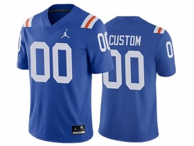 Custom NCAA Florida Gators Blue Alternate College Football Jersey