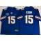 NCAA Florida Gators #15 Tim Tebow Blue College Football Jersey