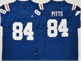 NCAA Florida Gators #84 Kyle Pitts Blue Alternate College Football Jersey