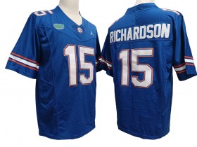 NCAA Florida Gators #15 Anthony Richardson Blue Vapor F.U.S.E. Limited Jersey