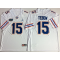 NCAA Florida Gators #15 Tim Tebow White College Football Jersey