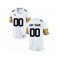 Custom NCAA Iowa Hawkeyes White College Football Jersey