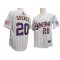 LSU Tigers #20 Paul Skenes White Pinstripe Baseball Jersey