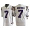 NCAA LSU Tigers #7 Tyrann Mathieu Purple College Football Jersey