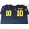 NCAA Michigan Wolverines #10 Tom Brady Navy College Football Jersey