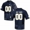 Custom Notre Dame Fighting Irish Navy College Football Jersey