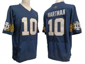 NCAA Notre Dame Fighting Irish #10 Sam Hartman Navy Vapor F.U.S.E. Limited Jersey