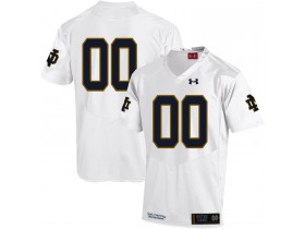 Custom Notre Dame Fighting Irish White College Football Jersey