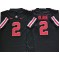 Ohio State Buckeyes #2 Black Football Jersey - Chris Olave 