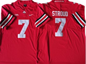 Ohio State Buckeyes #7 C.J. Stroud Red Football Jersey