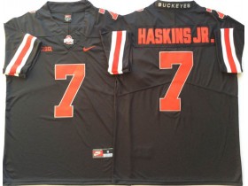 Ohio State Buckeyes #7 Dwayne Haskins Jr. Black Football Jersey