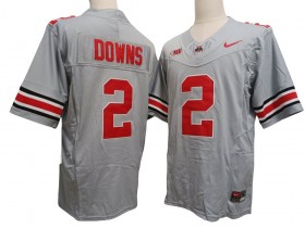 Ohio State Buckeyes #2 Gray Vapor F.U.S.E. Limited Jersey - Caleb Downs