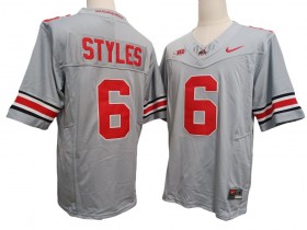 Ohio State Buckeyes #6 Gray Vapor F.U.S.E. Limited Jersey - Sonny Styles