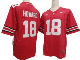 Ohio State Buckeyes #18 Red Vapor F.U.S.E. Limited Jersey - Will Howard