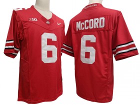 Ohio State Buckeyes #6 Red Vapor F.U.S.E. Limited Jersey - Kyle McCord 