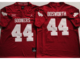 NCAA Oklahoma Sooners #44 Brian Bosworth Red College Football Jersey