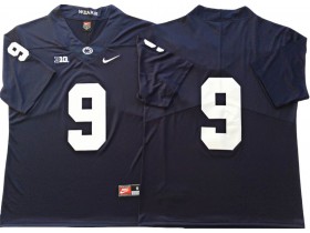 Penn State Nittany Lions #9 Navy College Football Jersey